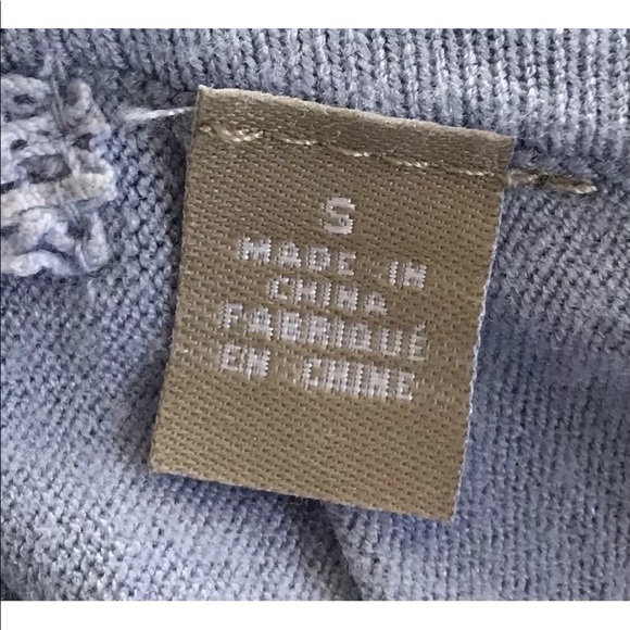 Knitted and Knotted Anthro Purple V Neck Sweater - Picture 5 of 8